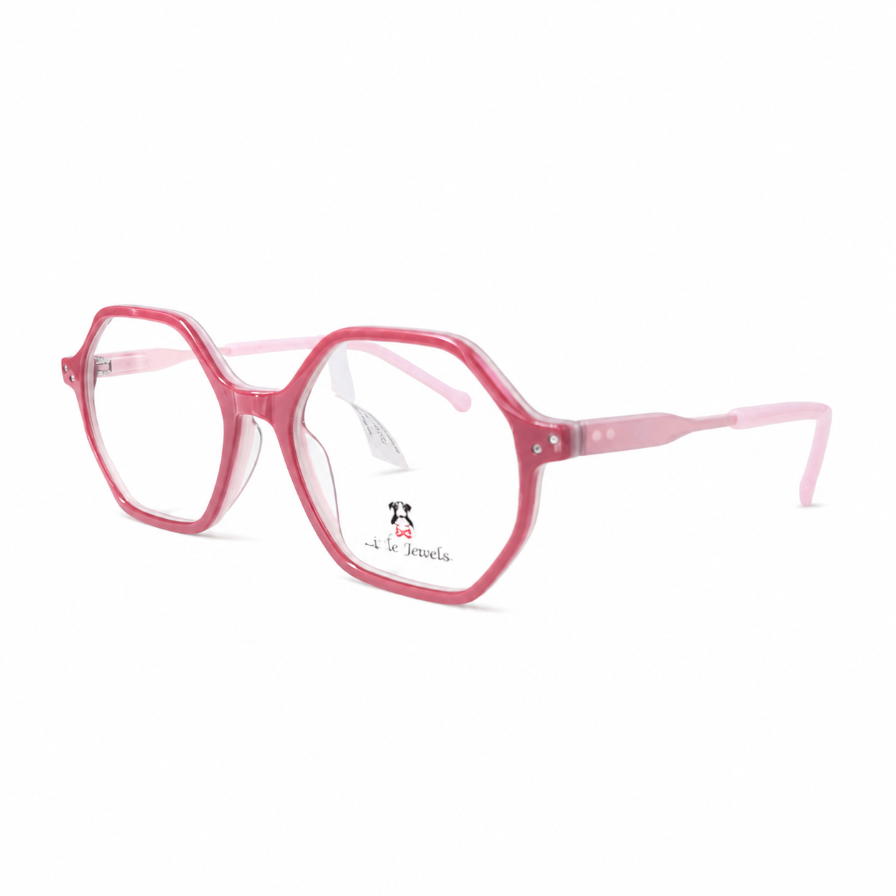 Little Jewels Pink Kids Eyeglasses – Stylish Full Rim Frame